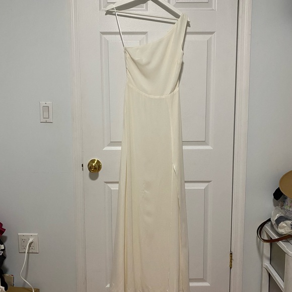 Reformation Evelyn Dress sz 0 - Ivory - Picture 5 of 5